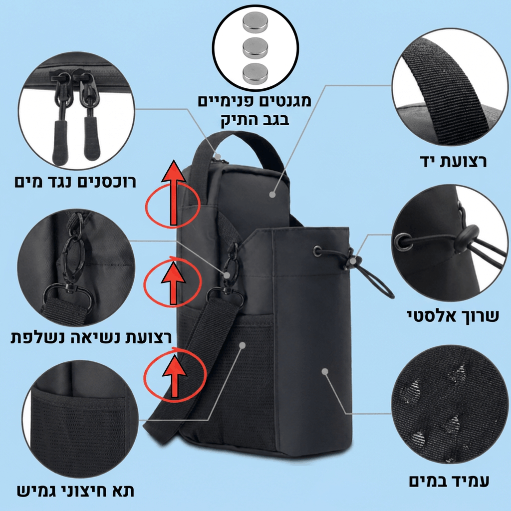 התיק המגנטי מבית ™magpack